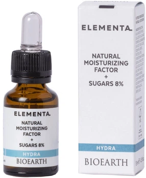 Сыворотка Bioearth Elementa Hydra NMF 5% + Sugars 3% Увлажняющая 15 мл (8029182011187)