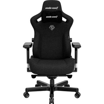 Кресло для геймеров Anda Seat Kaiser 3 Size XL Fabric Black (AD12YDC-XL-01-B-CF)