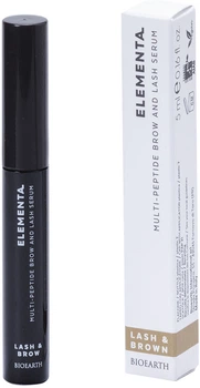 Сыворотка мультипептидная для век и бровей Bioearth Elementa Multi-Peptide Brow And Lash Serum 5 мл (8029182014287)