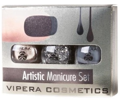 Набір лаків для нігтів  Vipera Artistic Manicure Set 05 Miracle 3 x 5.5 мл (5903587573057)