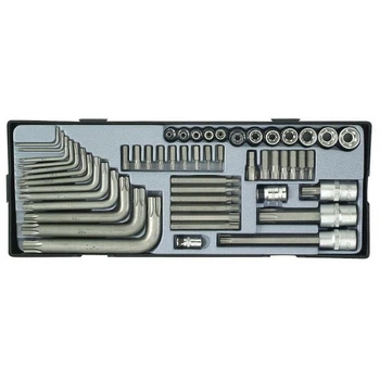 Набір інструментів Torx 52 од. (у ложементі) Force T3521
