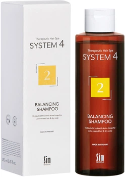 Шампунь для сухих, окрашенных и поврежденных волос Balancing Shampoo №2 System 4, 250 мл