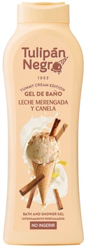 Гель для душа Tulipan Negro Yummy Cream Leche Merengada y Canela, 650 мл