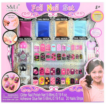 Косметичний набір для дітей Robetoy Foil Nail Set (7300009322978)