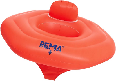 Koło do pływania dziecięce Bema Baby Float 72 x 70 cm Pomarańczowe (4008332180052)