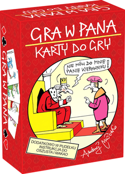 Karty do gry MDR Gra w Pana (5905669227667)