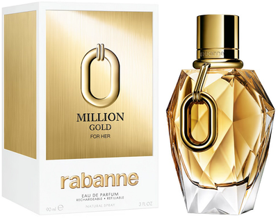 Woda perfumowana damska Paco Rabanne Million Gold 90 ml (3349668630264)