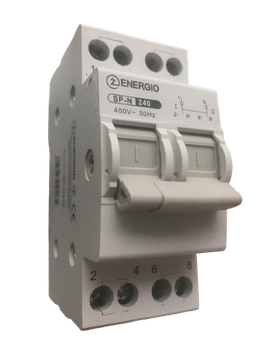 Перемикач навантаження ENERGIO SP-N 1-0-2 2P 40А (SP-N240)
