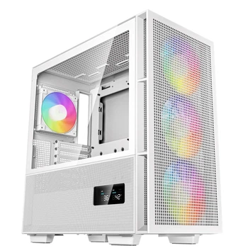 Корпус компютерный DeepCool CH560 Digital без БП White (R-CH560-WHAPE4D-G-1)