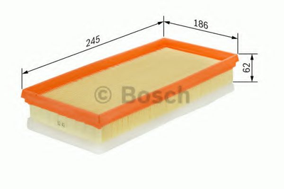 Повітряний фільтр Bosch (F 026 400 120)