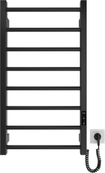 Полотенцесушитель электрический Hygge Family Leeds 6.1.0801.06.BM 770x430 черный мат