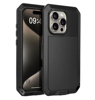 Противоударный чехол Primo Doom Armor для смартфона Apple iPhone 16 Pro Max - Black