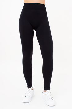Бесшовные леггинсы женские из микрофибры Giulia LEGGINGS 02 L/XL Black-nero, Женские бесшовные леггинсы высокой посадки