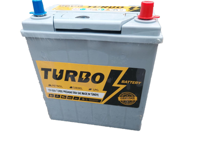 Автомобільний акумулятор Turbo Asia 45 Ah/12V 360A SAE (0) правий плюс