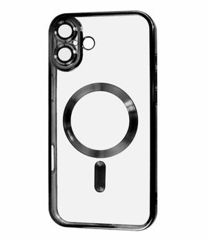 Чехол FIBRA Chrome Case With MagSafe for iPhone 16 Black