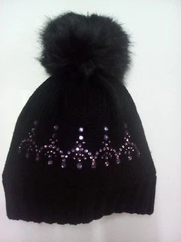 Шапка зимова tutu 01203 54-58 Чорна