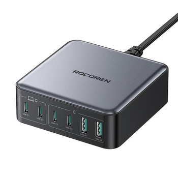Блок живлення Rocoren 200W Quick Charger 4.0/PD 3.1