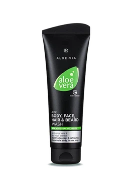 Шампунь для тела, лица, волос и бороды 4в1 LR ALOE VIA Aloe Vera 250 мл (20436)