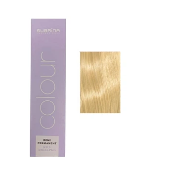 Краска для волос 10/7 Яркий блондин коричневый DEMI PERMANENT COLOUR, Subrina Professional 60 мл