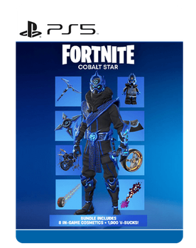 Ваучер Sony PlayStation 5 Fortnite Cobalt Star Bundle Русские Субтитры