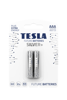 Батарейки Tesla AAA SILVER блистер 2 шт (LR03)