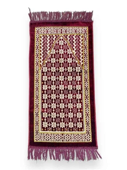 Килимок Для Намазу Дитячий Child Dodya Sajda 40X80 Бордовий 3495