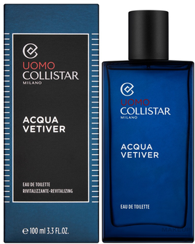 Туалетна вода для чоловіків Collistar Uomo Acqua Vetiver 100 мл (8015150285476)