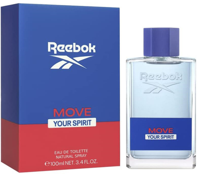 Туалетна вода для чоловіків Reebok Move Your Spirit 100 мл (8436581945904)