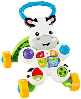 Chodzik Fisher-Price interaktywny Zebra (DLD80) (887961256406)