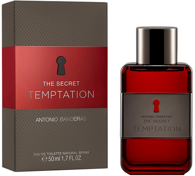 Woda toaletowa męska Antonio Banderas The Secret Temptation 50 ml (8411061860564)