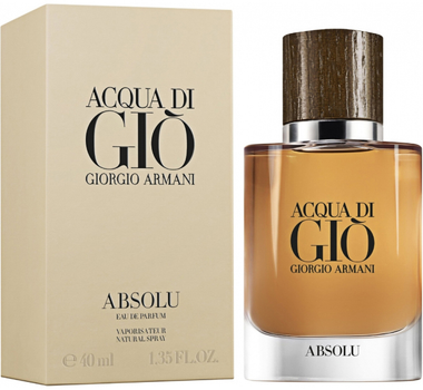 Woda perfumowana męska Giorgio Armani Acqua di Gio Absolu 40 ml (3614271992895)