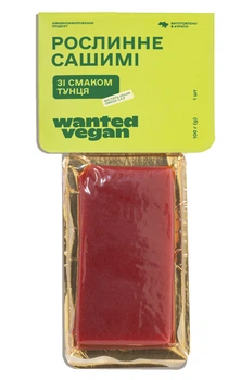 Сашими растительное «Тунец» 100г Wanted Vegan