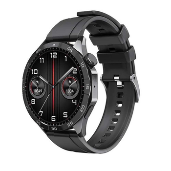 Черные смарт-часы XO Watch 4 Smart Sports Call Watch с AMOLED дисплеем.