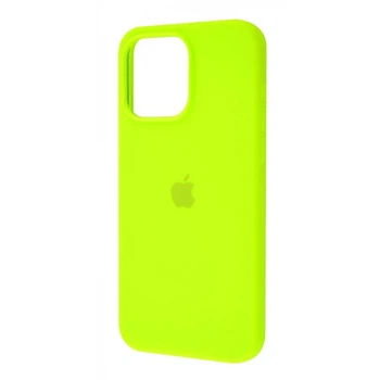 Чохол силіконовий Epic Premium Silicone Case Full Cover для Apple iPhone 15 Pro Lime Green