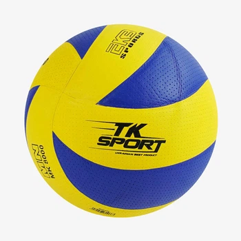 М'яч Волейбольний С 40111 "TK Sport", матеріал PU, клеєнь, 230 грамів, гумовий балон
