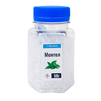 Ментол (L) Klebrig 50г Природна форма МНТЛ-0,05