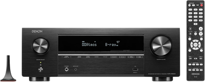 Odbiornik AV Denon AVR-X1800H DAB 7.2-Ch Black (747192140137)