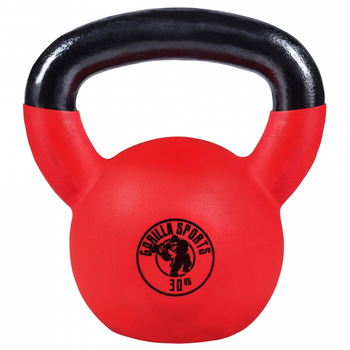 Kettlebell Gorilla Sports gumowane profesional 30 kg (4260438737534)