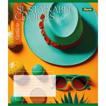 Зошит шкільний 1Вересня Sustainable choices, 48 аркушів, клітинка