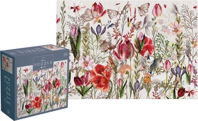 Пазлы трехслойные Interdruk Flowers 5 33х48 см 500 шт (370082)