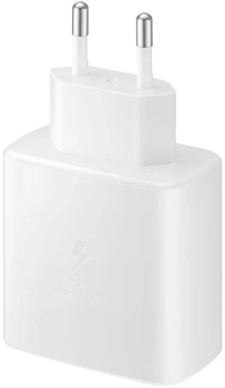 Мережевий зарядний пристрій Samsung Quickl Charger 45W USB-C White (EP-TA845W)