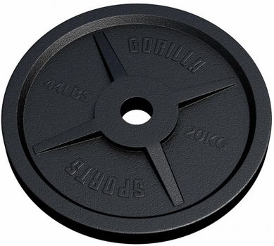 Obciążenie Gorilla Sports Olympia 20 kg (4250663108063)