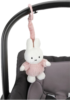 Zabawka Tiamo Miffy Fluffy Królik wibrujący wiszący 19.5 cm Różowy (8713291669093)