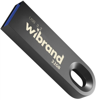 Флеш пам'ять USB Wibrand Eagle 32GB USB 3.2 Gen1 Grey (WI3.2/EA32U10G)