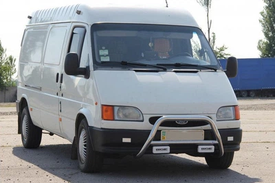Кенгурятник WT006 (нерж) для Ford Transit 1991-2000 гг