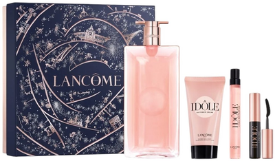 Zestaw dla kobiet Lancome Idole Woda perfumowana 100 ml + Balsam do ciała 50 ml + Miniaturka Woda perfumowana 10 ml + Mini tusz do rzęs 2.5 ml (3614274331110)