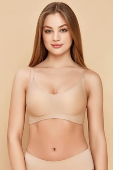 Безшовный бюстгальтер без косточек Anabel Arto Obrana 874-075 75B/C Бежевый