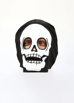 Шапка H&M 158см Черно-белый (HM-0653762-0-Black-and-white)