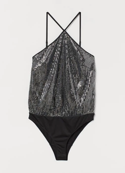 Боди H&M S Серебряный (HM-0815004-1-Silver)