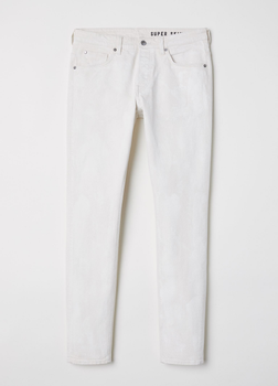 Джинси H&M W29 Молочний (HM-05633647-Milk)